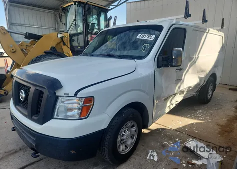 2016 Nissan Nv 2500 S из США, поврежденный, VIN 1N6AF0KY0GN804735